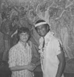 Mitch Gora and Al Harrington